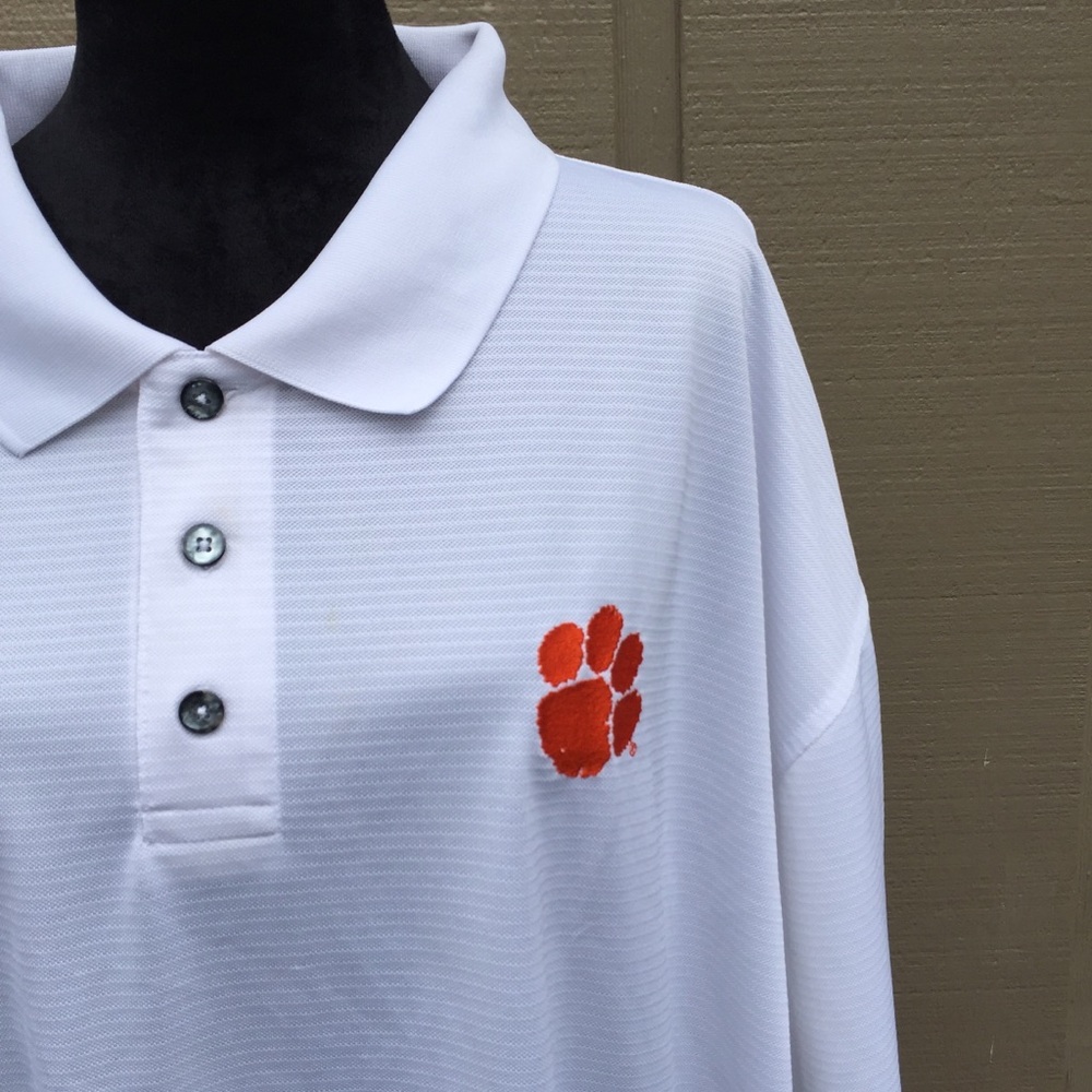 Men’s Clemson Polo P2 by Pro Players - Picture 7 of 12